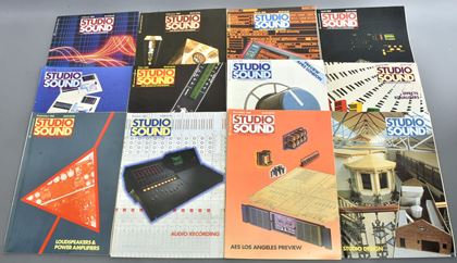 various-Studio Sound mags Jan 87 -  Dec 90